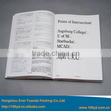 Cheap 4 color Offset small book printing