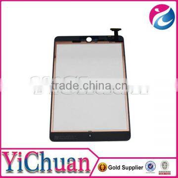 Black Touch Screen Digitizer Front Glass for IPAD MINI with IC & homebutton