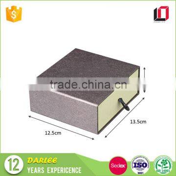 Professional OEM Drawer Shape Popular Leather Mens Wallet Belt Packaging Box
