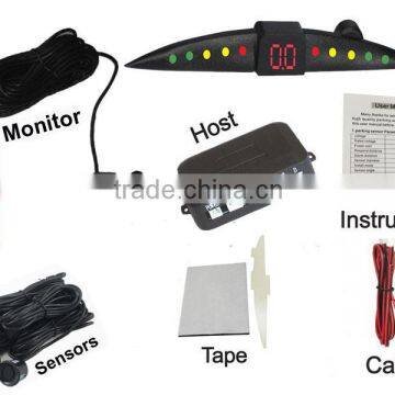 Factory Direct Price Reverse LED Parking System Wireless Display Reverse Parking Sensor Kit Reverse Backup Sensor
