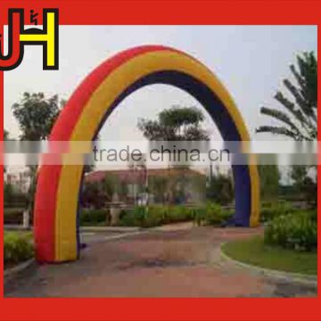 Wholesale Attractive Advertising Inflatable Arch Like Rainbow