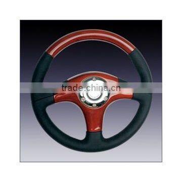 Wooden steering wheel