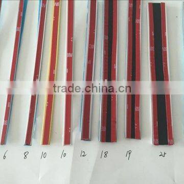 A variety of size PVC rubber car decoration strip line made in China