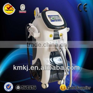 Hot selling e light ipl rf nd yag laser 4 in 1(CE,ISO,TUV)