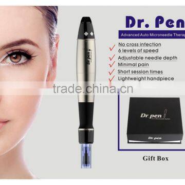 Dr. Pen Derma Pen Auto Microneedle System Adjustable Needle Lengths 0.25mm-3.0mm Electric Derma Stamp Auto Micro Needle Roller photo-6