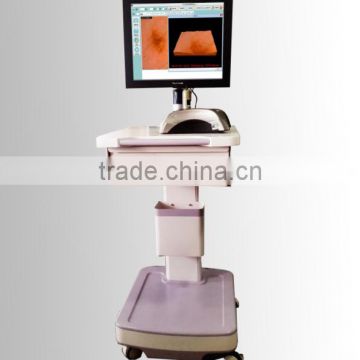 New Product 12.1 inch touch screen 3D high pixel pigment collagen problems skin analysis/ facial skin scanner machine/ analyzer