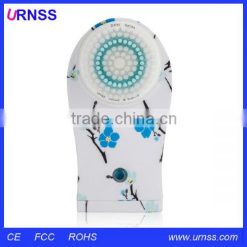 Wholesale custom face pack brush, electric face exfoliate brush, electric rotating cleaning brush