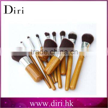 Factory new products high quality 11 pieces makeup brushes wholesale