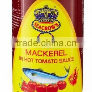 Sea Crown Canned Mackerel in Hot Tomato Sauce 155g FMCG products