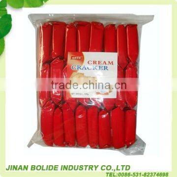 Delicious cream crackers