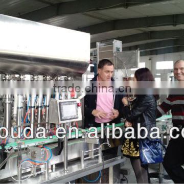 Apricot marmalade metal jar filling machine