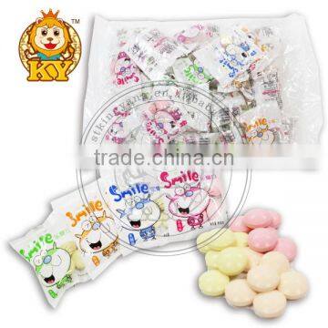 Big Smile Fruity Milk Confectionery,Hard Compressed Candy In Bulk