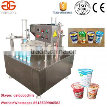 Automatic Yogurt Jam Ice Cream Cup Filling and Sealing Machine Price