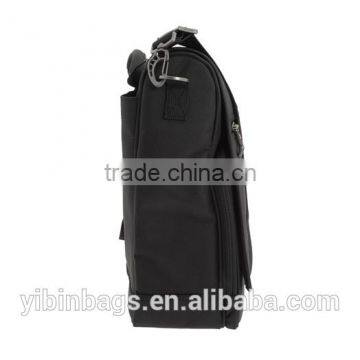 Black Fancy Polyester Laptop Business Briefcase DB012