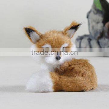 plastic zoo animal fox toys for christmas