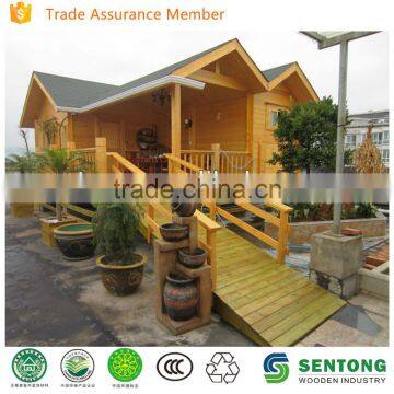 China Prefabricated Wooden House Log/Wood Material