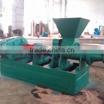 pollution free charcoal briquette making machine coal briquette extruder machine