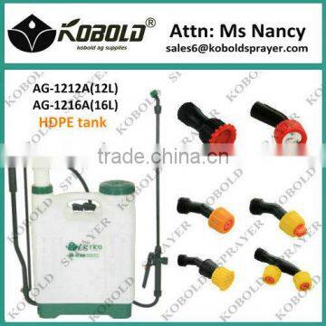 (AG-1212A) 12L/3gallon garden pressure hand pump water sprayer