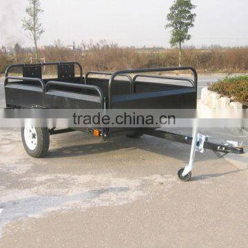 5'x8' black powder coated Utility trailer