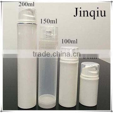 Plastic pp Airless pump cosmetic bottle 30ml 50ml 100ml 150ml 200ml