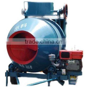 JZG350 Automatic 350L Drum style Diesel Cement Mixer