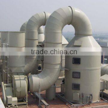 exhaust gas purification tower