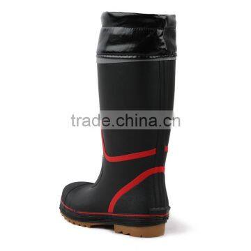Light Weight Fashion Men Outdoor Work High Gumboots Wellington Boots Rubber Boot photo-3