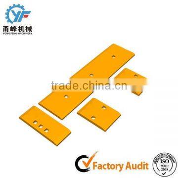 Bolt on cutting edge 3G6395 wear plates for backhoe loaders