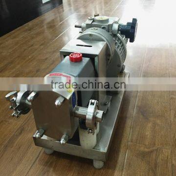 Stainless Steel Chocolate Rotary Gear Sanitary Rotor Pump
