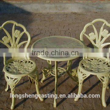 Hot sale aluminum cast chair / aluminum cast chairs / made in China cheap aluminum chairs