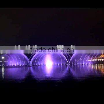 Fountain With Colorful Light photo-5