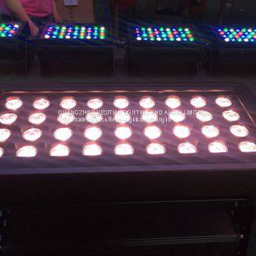 One Head Waterproof 36PCSx10W City Color Light RGB LED Wall Washer LED Flood Light 360w LED photo-2