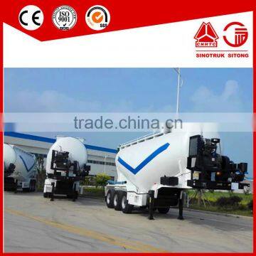 Manufacturer 50 CBM 55 CBM 60 CBM Bulk Cement Tanker Trailer For Sale