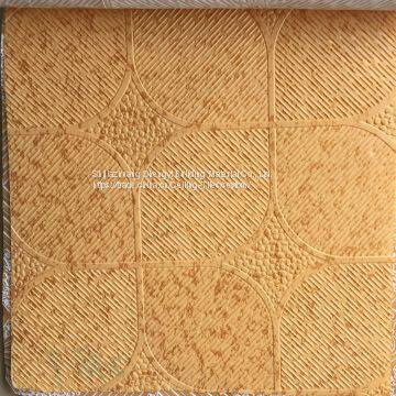 238#/996# ETC. Golden PVC Ceiling Embossed Film/PVC Film/PVC Foil 1230mm*600m*0.07mm photo-2