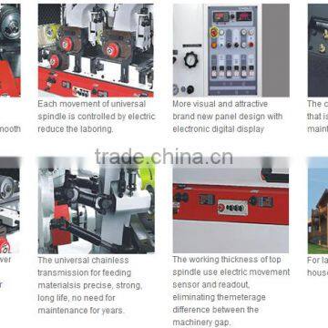 Heavy Duty Wood Planing Machine MB633C Four Side Moulder for Wood House photo-2