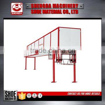 overhead shoe heat setting machine shoes conveyor