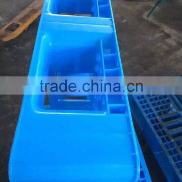 4-way Single Faced Cheap Plastic Pallet With Nine Foot photo-3