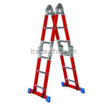 Easy removal flame retardant treatment portable foldable ladder