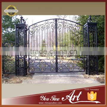 luxurious Wrought Iron main Gate For Villa