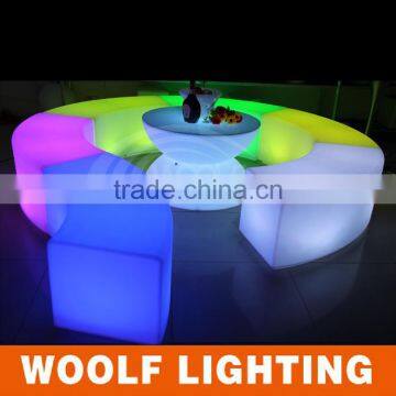 2015 Hot Led Furniture 16 Colors RGB Changing Led Ktv Chair for Sale photo-2