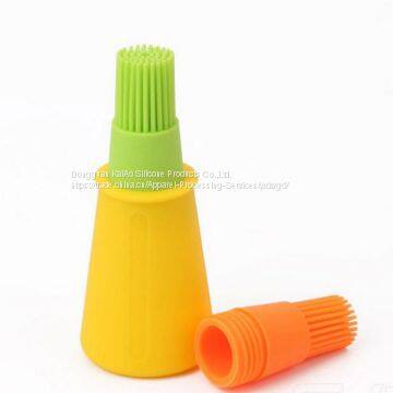 With Oil Holder Dispenser Silicone Brush Basting Tool photo-2