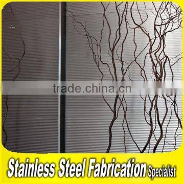 PVD Color Coating Stainless Steel Art Decor Metal Facade Cladding photo-3