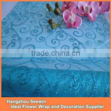 Light Blue Western Table Cloth