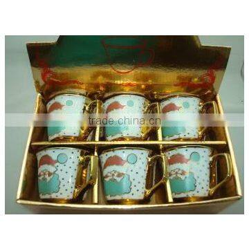 Clearance Sale Golden Arab Style Porcelain Tea Set photo-3