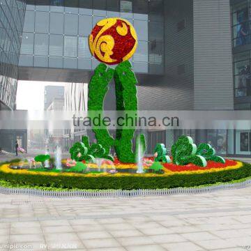 Fake Grass Animal Entertainment/park Life-like Artificial Grass Topiary photo-2