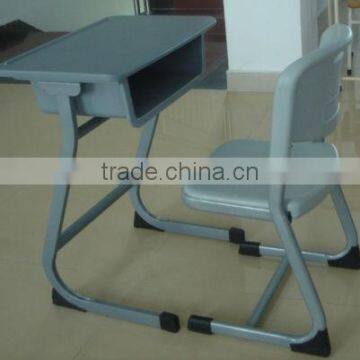 Gray School Desk&Chair(single)