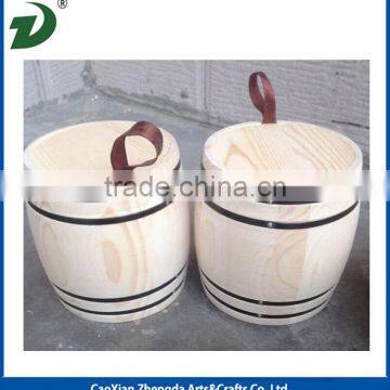Wooden Barrel Christmas Candy Package photo-5
