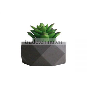 Small Succulent Pot Grey Concrete Air Planters