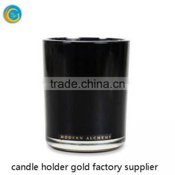 7oz 10oz Scent Wax Glossy Black Candle
