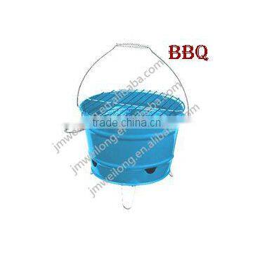 Manufacturing Metal hot selling portable charcoal bbq bucket